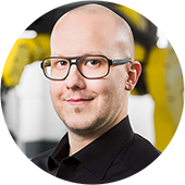 Christopher Drewer ist CEO und Ihr Ansprechpartner im Technischen Vertrieb bei HAHN Ruhrbotics, Recklinghausen.